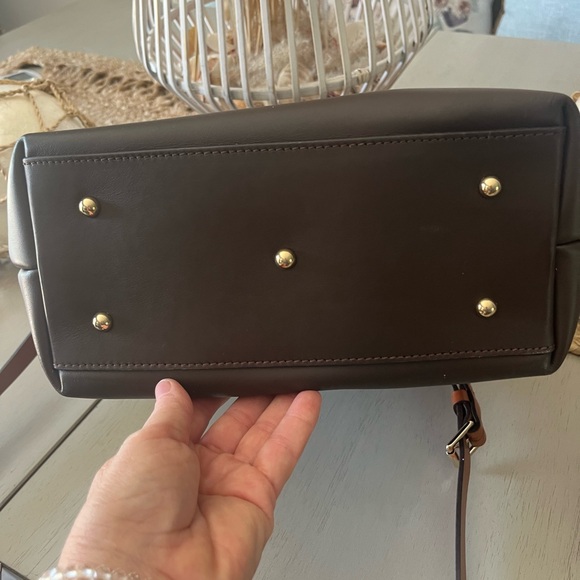 Dooney & Bourke Chocolate Brown Leather Tote - Picture 4 of 4